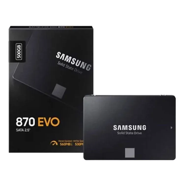 Lắp Đặt SSD 500GB SAMSUNG 870 EVO MZ-77E500BW Chính Hãng - Minh Hoàng Computer