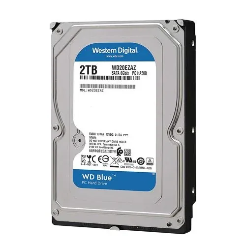 Lắp Đặt HDD 2TB WESTERN BLUE Chính Hãng