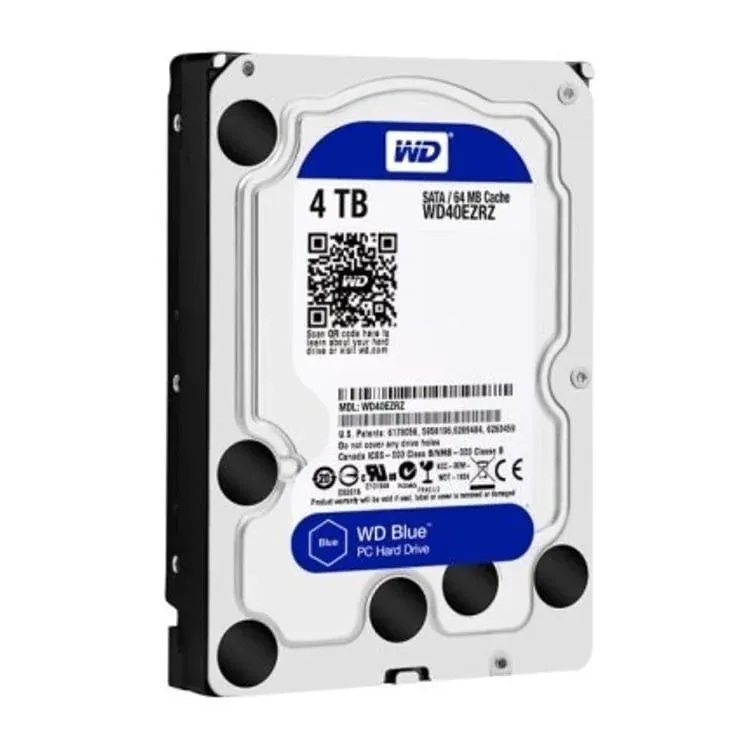 Lắp Đặt HDD 4TB WESTERN BLUE Chính Hãng