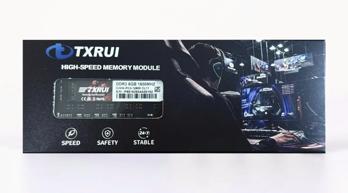 Lắp Đặt DDR3 8GB/1600 TXRUI New Box Chính Hãng - Minh Hoàng Computer