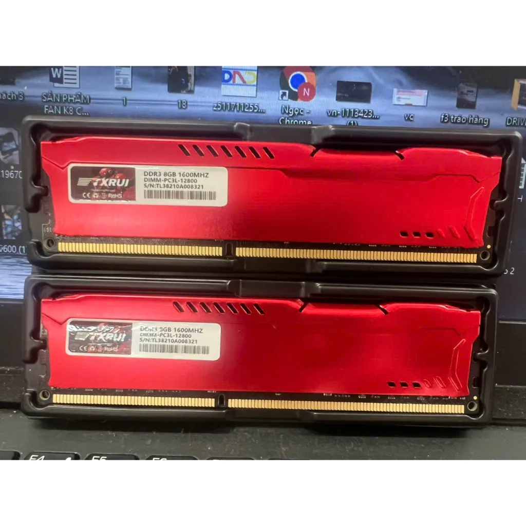 DDR3 8GB/1600 TXRUI (Tản Nhiệt) New Box Chính Hãng - Minh Hoàng Computer