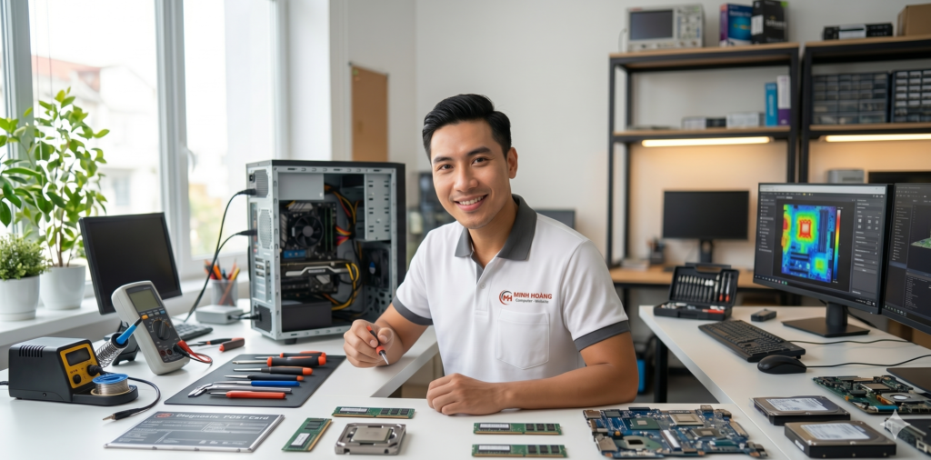 Sửa Máy Tính Tận Nơi Thủ Đức 2 cài win tại nhà thủ đức