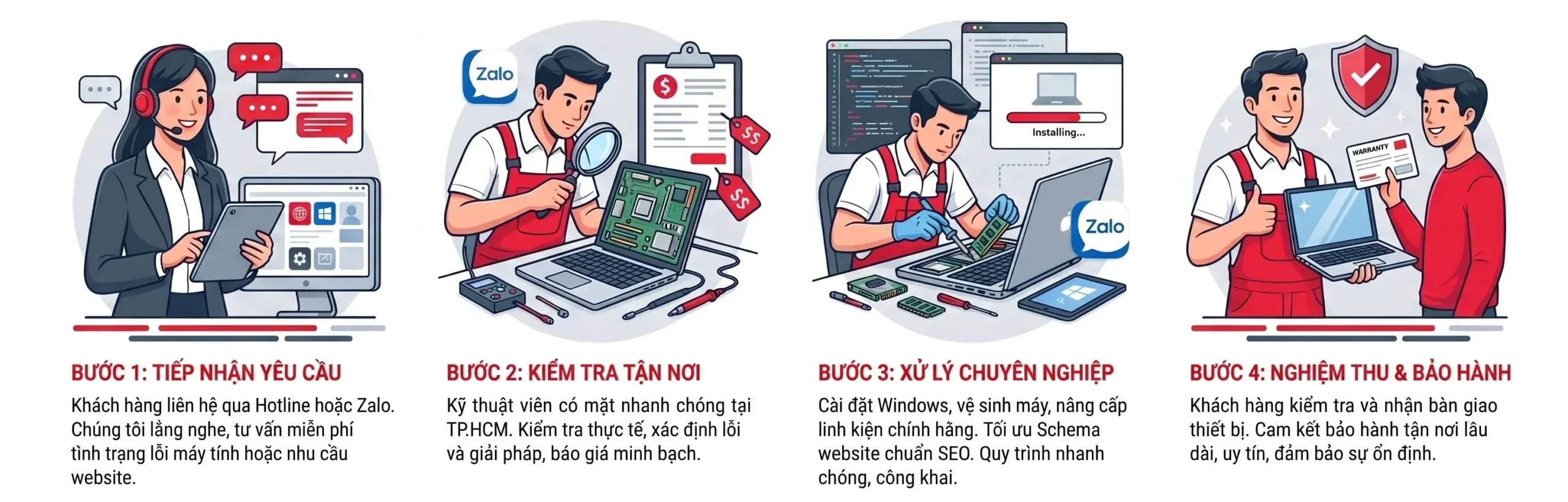 Cài Win Tại Nhà Quận 2 2 quy trình sửa laptop tại nhà thủ đức