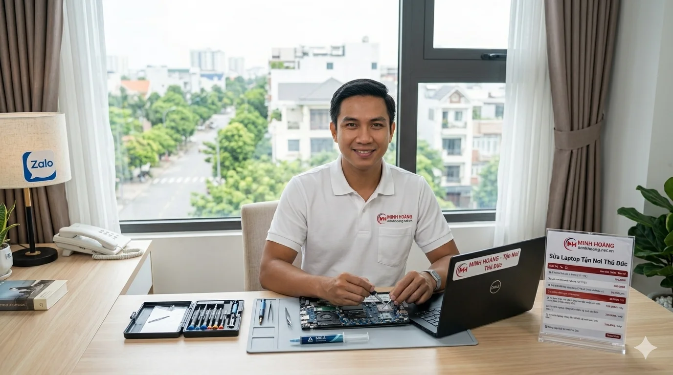 sửa laptop tại nhà thủ đức