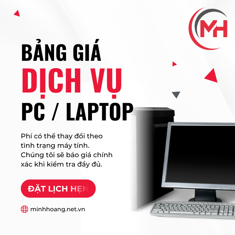 bang gia dich vu sua may tinh minh hoang