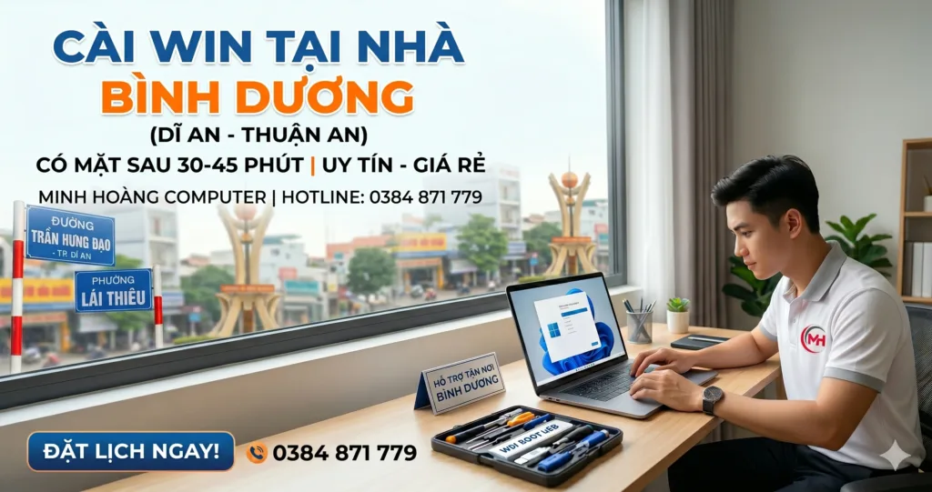 cài win tại nhà bình dương