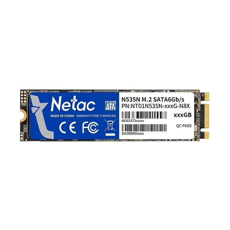 M2 (2280) 512Gb NETAC N535 Chính Hãng 1 M2 (2280) 512Gb NETAC N535 Chính Hãng