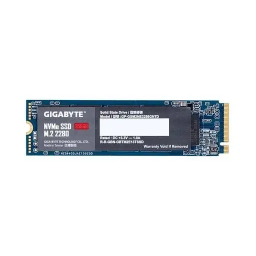 NVMe PCle 256Gb GIGABYTE Chính Hãng 1 NVMe PCle 256Gb GIGABYTE Chính Hãng