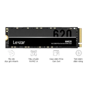 NVMe PCle 256Gb LEXAR NM620 Chính Hãng
