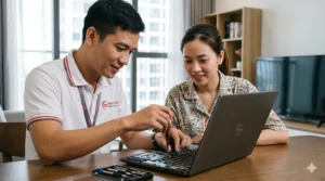 Dịch vụ sửa laptop quận 9 tận nơi