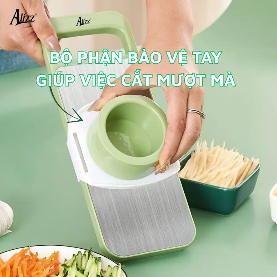 dụng cụ cắt rau củ đa năng 6 dao alizz al 14501