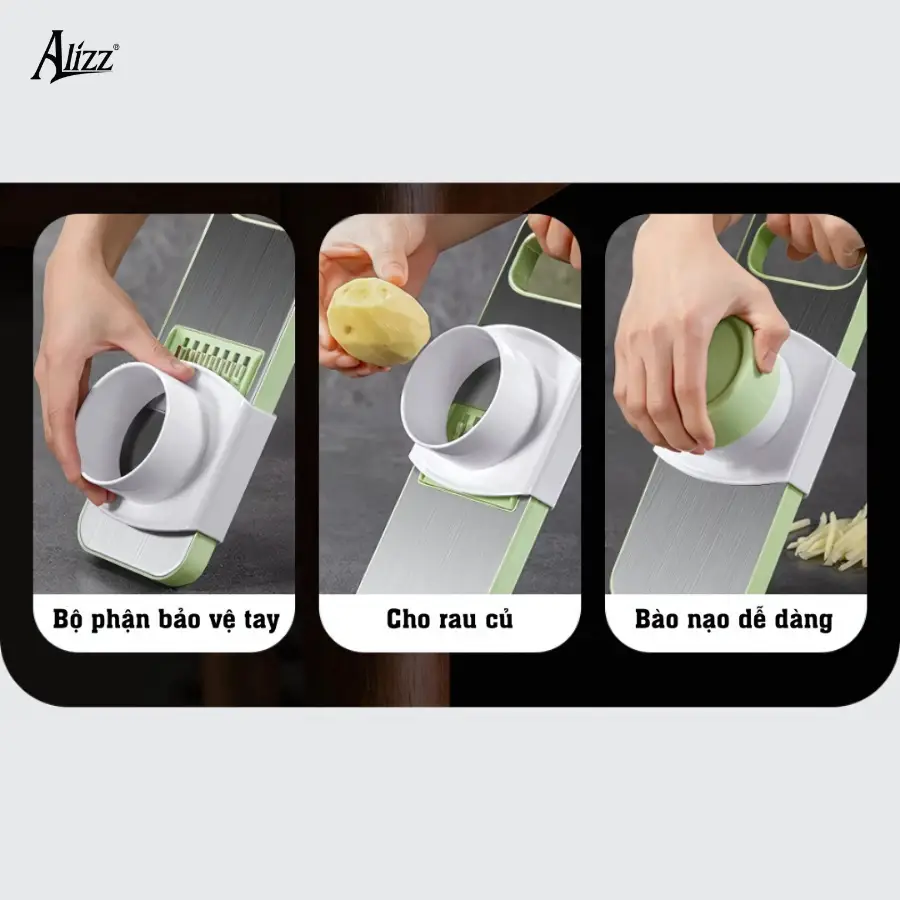 dụng cụ cắt rau củ đa năng 6 dao alizz al 14501