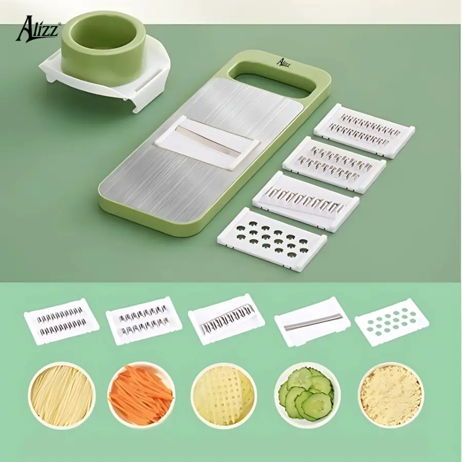 dụng cụ cắt rau củ đa năng 6 dao alizz al 14501