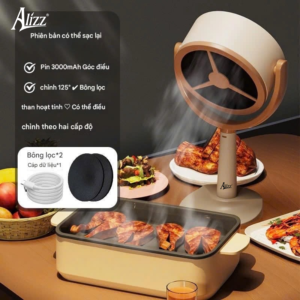 máy hút mùi Để bàn mini alizz 14837