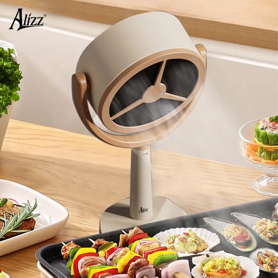 máy hút mùi Để bàn mini alizz 14837