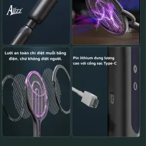 vợt muỗi Ống lồng có thể gấp gọn al 15096